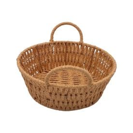 Cesta Redonda Com Alça 26Cm - Havan Casa