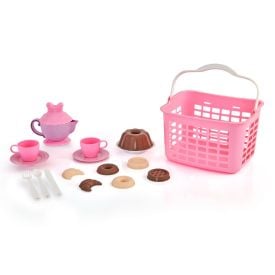 Cestinha Hora Do Chá - Usual Brinquedos - Com Muitos Docinhos