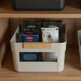 Cesto Lume Ou 14 Litros - BEGE FECHADO