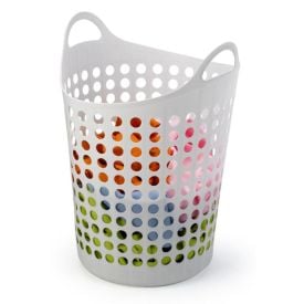 Cesto De Roupas Multiuso Flexível Arthi 44 Litros - Branco
