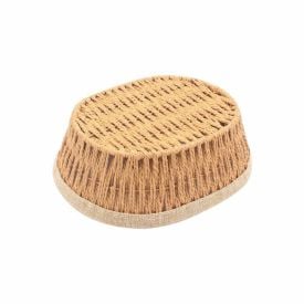 Cesto Oval Com Forro De Tecido Havan Casa 29Cm - Natural