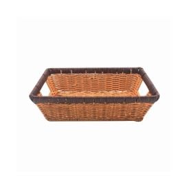 Cesto Retangular Com Alça Havan Casa 24 Cm - Natural