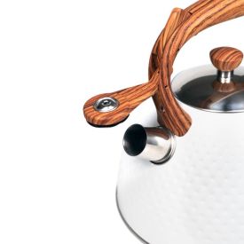 Chaleira Com Apito Aspen Havan Casa 3 Litros - Branco