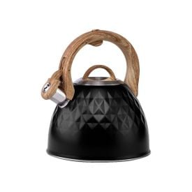 Chaleira Com Apito Diamante Havan Casa 2,7 Litros - Preto 