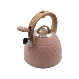 Chaleira Com Apito Diamond 2,7 Litros Havan Casa - Moca Mousse