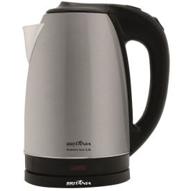 Chaleira Elétrica 2,5L Desligamento Automático Inox Britânia