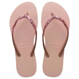 Chinelo Feminino Glitter Ii Slim Havaianas - ROSA BALLET/DOURADO BLUSH 35/36