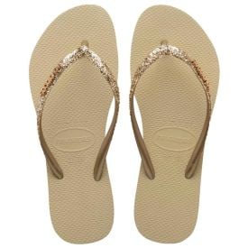 Chinelo Feminino Slim Glitter Ii Havaianas - AREIA 35/36