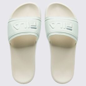 Chinelo Fila Feminino Drifter Stripes Bege/Branco/Prata