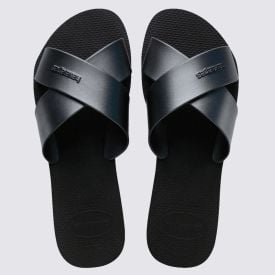 Chinelo Havaianas Feminino Aqua Metallic