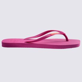 Chinelo Havaianas Feminino Slim Square Logo Pop Up