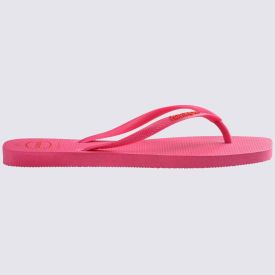 Chinelo Havaianas Feminino Slim Square Logo Pop Up