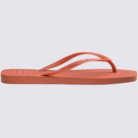 Chinelo Havaianas Feminino Slim Square Logo Pop Up