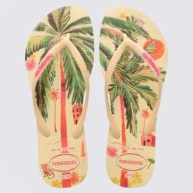 Chinelo Havaianas Feminino Summer Bliss Slim