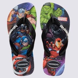 Chinelo Havaianas Infantil Top Marvel II
