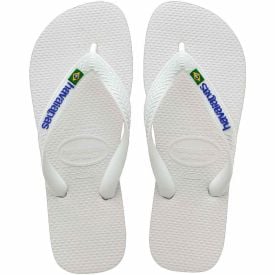 Chinelo Havaianas Masculino Brasil 37/38 - Branco
