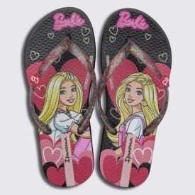 Chinelo Ipanema Infantil Menina Barbie Meu Encanto