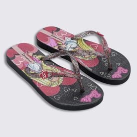 Chinelo Ipanema Infantil Menina Barbie Meu Encanto