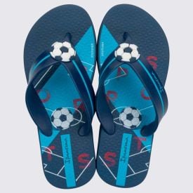 Chinelo Ipanema Infantil Menino Sporty Azul