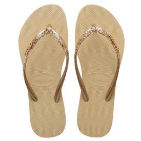 Chinelo Kids Menina Slim Glitter Ii Havaianas - AREIA 27/28