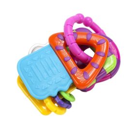 Chocalho Infantil Chaveiro - Colorido