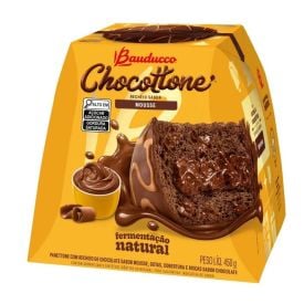 Chocottone Com Recheio Sabor Mousse De Chocolate Bauducco - 450g