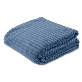Cobertor Casal Montreal Havan Casa - Azul Jeans