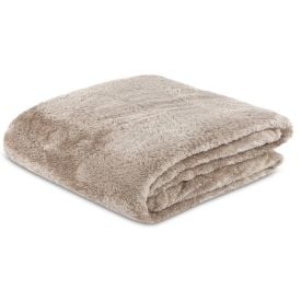 Cobertor Casal 100% Poliéster Comfort Sherpa Havan Casa - Bege
