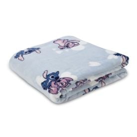 Cobertor Casal 100% Poliéster Disney - Stitch And Angel