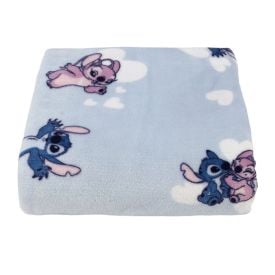 Cobertor Casal 100% Poliéster Disney - Stitch And Angel