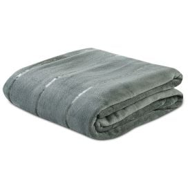 Cobertor Casal 100% Poliéster Elegance Stripe Havan Casa - Verde Buona