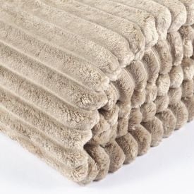 Cobertor Casal Canelado Premier Havan Casa - Bege