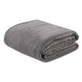 Cobertor Casal Microfibra Paris Havan Casa 1 Pç - Cinza Urbano