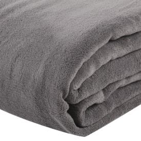 Cobertor Casal Microfibra Paris Havan Casa 1 Pç - Cinza Urbano