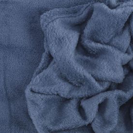 Cobertor Casal Microfibra Paris Havan Casa 1 Pç - Azul Jeans