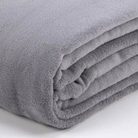 Cobertor Casal Microfibra Paris Havan Casa 1 Pç - Cinza Amianto