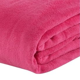 Cobertor Casal Microfibra Paris Havan Casa 1 Pç - Rosa Flash
