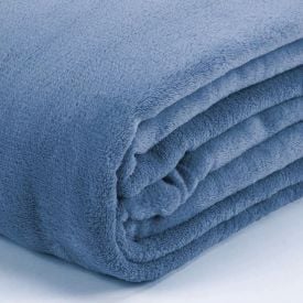 Cobertor Casal Microfibra Paris Havan Casa 1 Pç - Azul Névoa