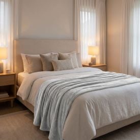 Cobertor Casal Microfibra Paris Havan Casa - Cinza Ice