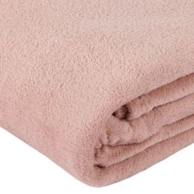 Cobertor Casal Paris Microfibra Havan Casa - Rosa Pétala