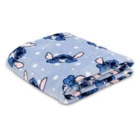 Cobertor Infantil 100% Poliéster Estampado Disney - Stitch Preguiça
