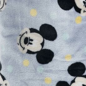 Cobertor Infantil Bebê 100% Poliéster Disney - Azul Escuro