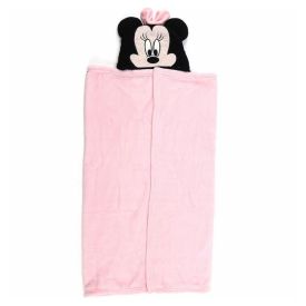 Cobertor Infantil com Capuz 100% Poliéster Disney - Minnie