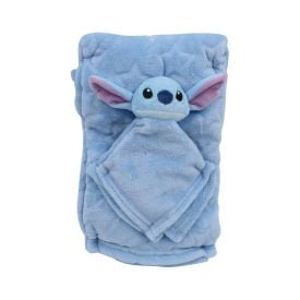 Cobertor Infantil com Naninha 100% Poliéster Disney - Stitch