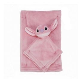 Cobertor Infantil com Naninha 100% Poliéster Disney - Angel