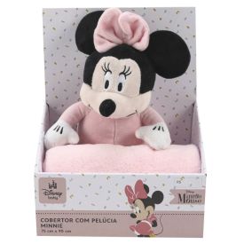 Cobertor Infantil Com Pelúcia 100% Poliéster Disney - Minnie