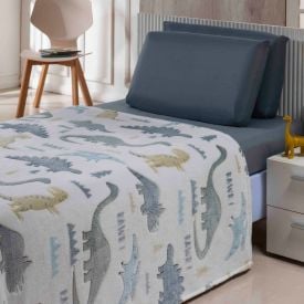 Cobertor Infantil Mágico Encantos Brilha No Escuro Havan Kids - Sauros