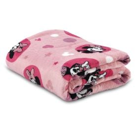 Cobertor Infantil Solteiro Estampado Disney - Minnie Star