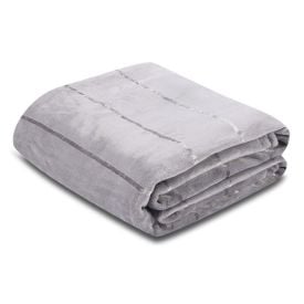 Cobertor King 100% Poliéster Elegance Havan Casa - Cinza