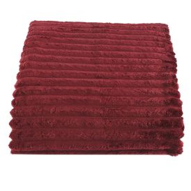 Cobertor King 100% Poliéster Premier Canelado Havan Casa - Bloodstone